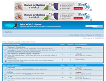 Tablet Screenshot of forum.sakul.cz